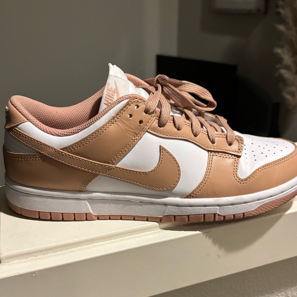 Nike Dunks- White Rose Whisper-LIKE NEW